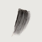 Black mascara swatch showing texture and pigment of Lash Ease Fusion Mascara